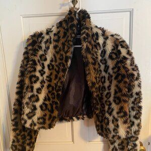 Fun Faux Cheetah Jacket